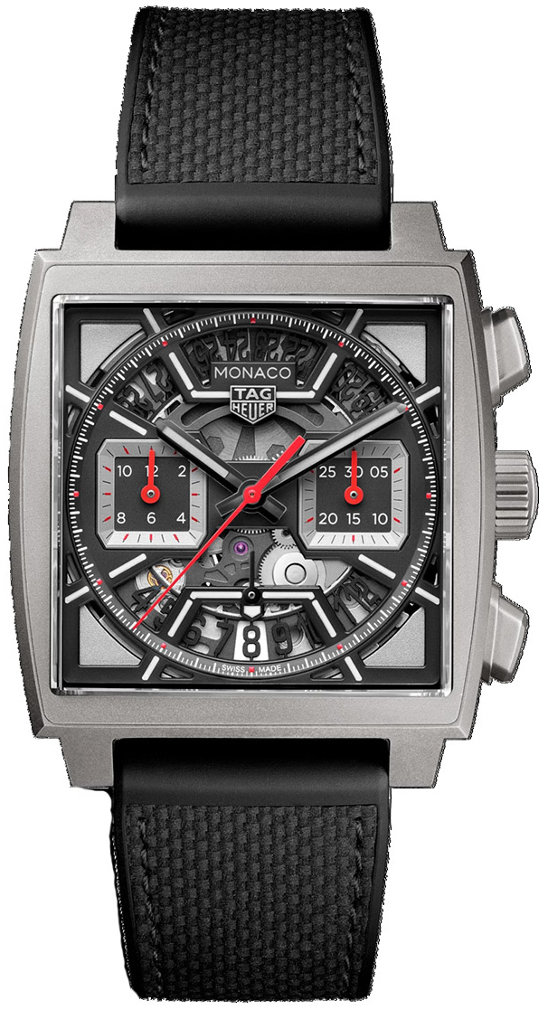 TAG Heuer CBL2183.FT6236 Monaco Harmaa/Kumi