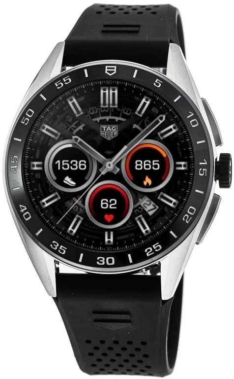 TAG Heuer Miesten kello SBR8A10.BT6259 Connected Kumi Ø45 mm