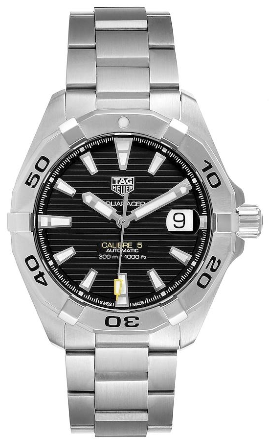 TAG Heuer Aquaracer Miesten kello WBD2110.BA0928 Musta/Teräs Ø41 mm