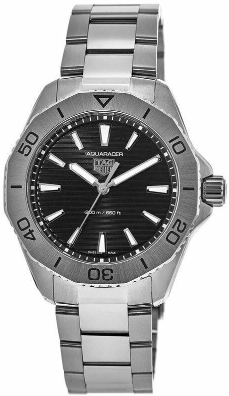 TAG Heuer Miesten kello WBP1110.BA0627 Aquaracer Musta/Teräs Ø40 mm