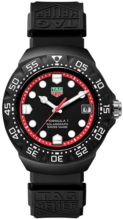 TAG Heuer WBY1114.FT8084 Formula 1 Solargraph Musta/Kumi Ø38 mm