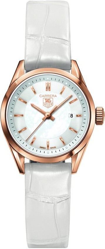 TAG Heuer Naisten kello WV1440.FC8179 Carrera Lady Nahka Ø27 mm