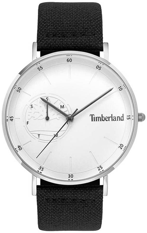 Timberland 99999 Miesten kello TBL15489JS04 Valkoinen/Nahka Ø41 mm