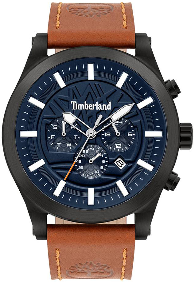 Timberland Miesten kello TBL15661JSB03 Sininen/Nahka Ø48 mm