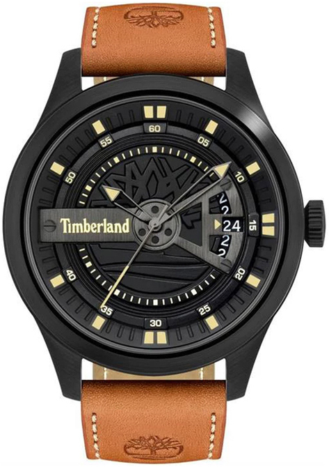 Timberland Miesten kello TBL15930JSB.03 Musta/Nahka Ø46 mm