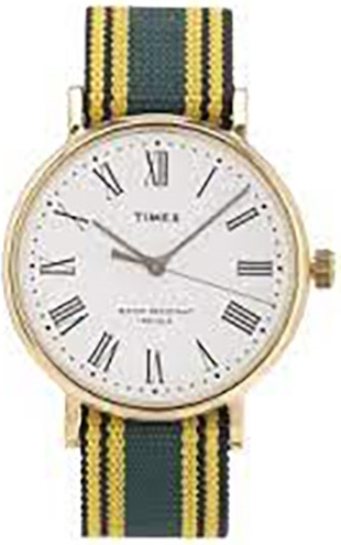 Timex TW2U46700LG Weekender Hopea/Tekstiili Ø37 mm