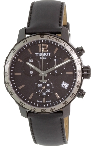 Tissot Tissot T-Sport Miesten kello T095.417.36.057.02 Musta/Nahka