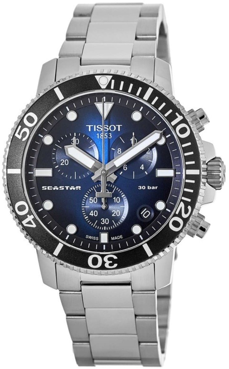 Tissot Miesten kello T120.417.11.041.01 Seastar 1000 Sininen/Teräs