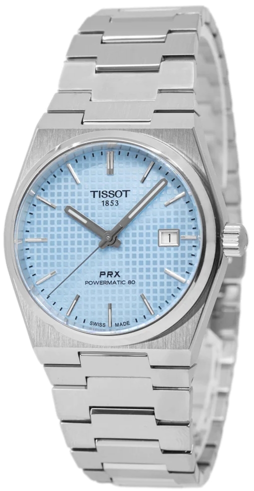 Tissot Naisten kello T137.207.11.351.00 PRX Sininen/Teräs Ø35 mm