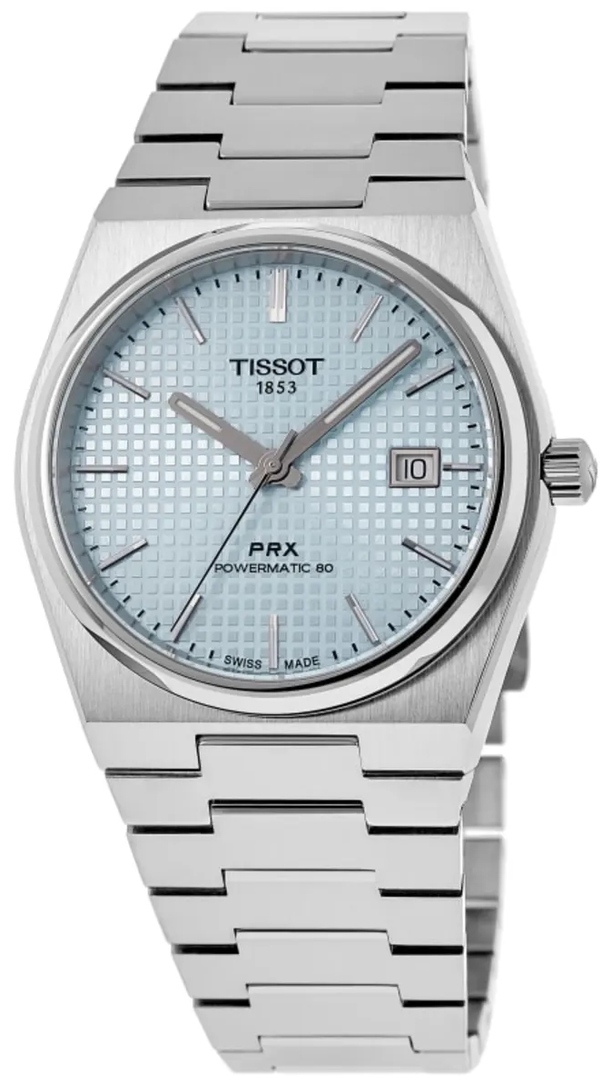 Tissot Miesten kello T137.407.11.351.00 PRX Sininen/Teräs Ø40 mm