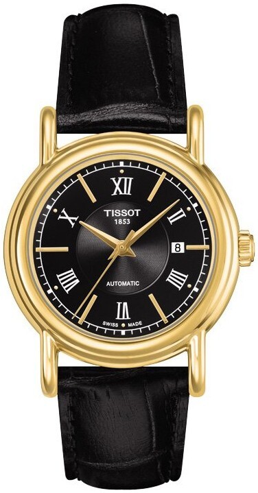 Tissot T-Gold Naisten kello T907.007.16.058.00 Musta/Nahka Ø29.5 mm