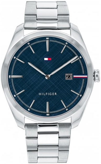 Tommy Hilfiger 99999 Miesten kello 1710426 Sininen/Teräs Ø42 mm