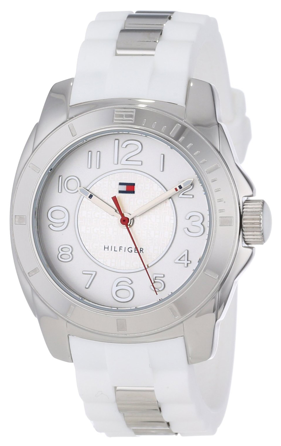 Tommy Hilfiger Naisten kello 1781306 Valkoinen/Kumi Ø36 mm