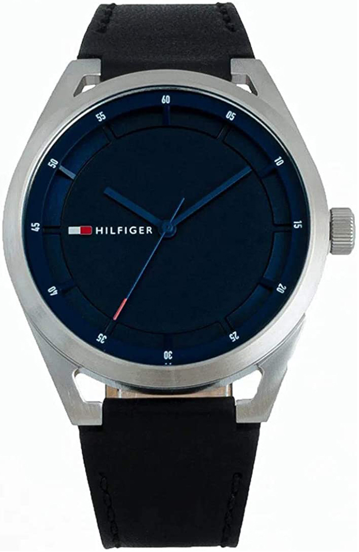 Tommy Hilfiger 99999 Miesten kello 1791769 Sininen/Nahka Ø44 mm