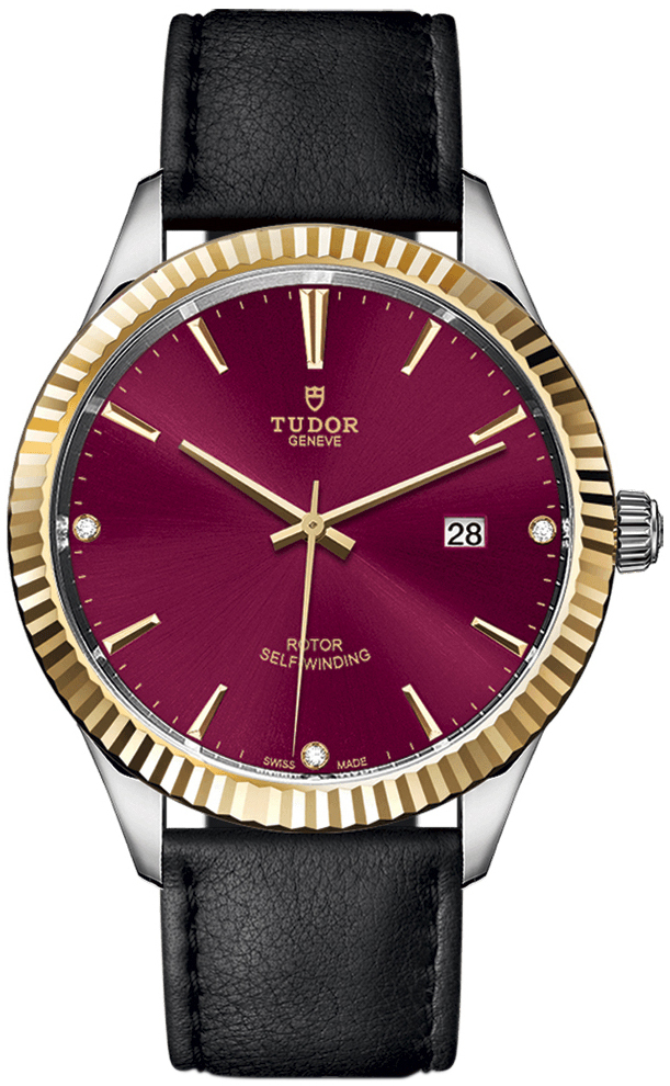 Tudor Miesten kello 12713-0024 Style Punainen/Nahka Ø41 mm