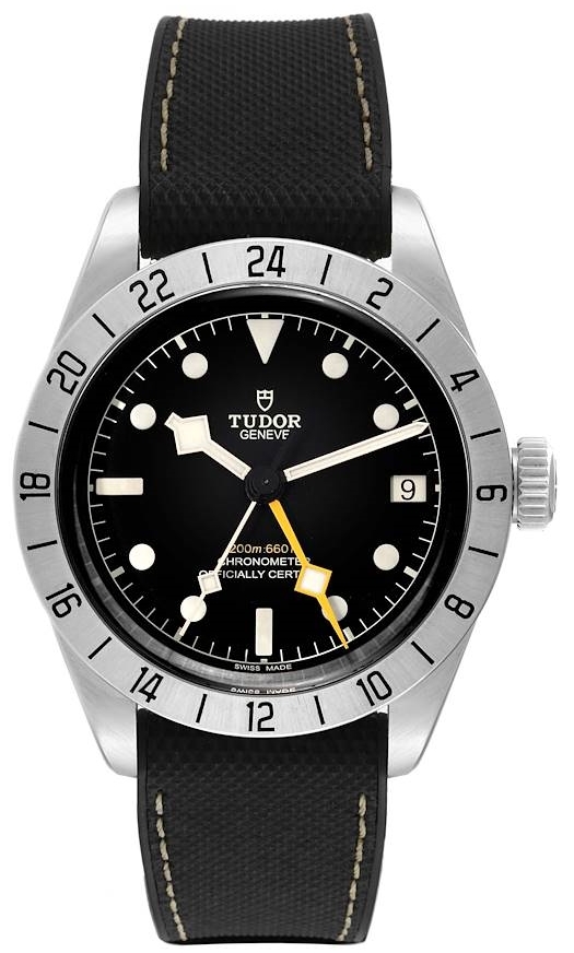 Tudor M79470-0003 Black Bay Pro Musta/Nahka Ø39 mm