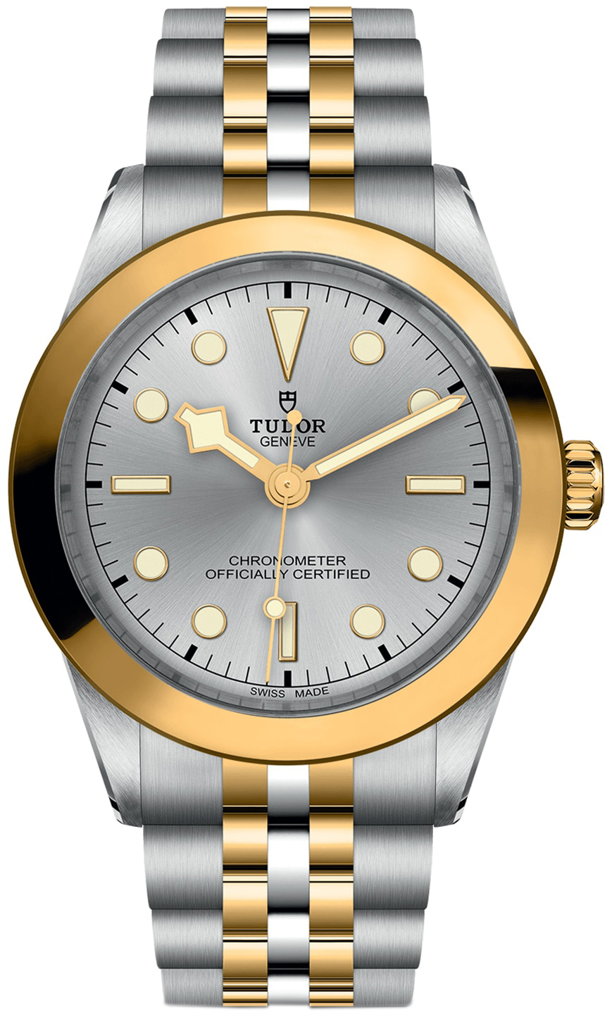 Tudor M79663-0002 Black Bay Hopea/Teräs Ø39 mm