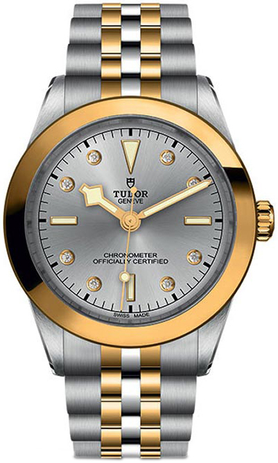 Tudor M79663-0007 Black Bay Hopea/Teräs Ø39 mm