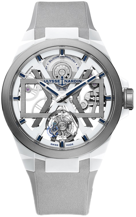 Ulysse Nardin Miesten kello 1723-400-00 Blast Luurankokello/Kumi Ø45