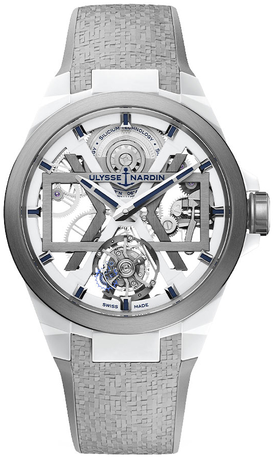 Ulysse Nardin Miesten kello 1723-400-3B-00 Blast Luurankokello/Kumi