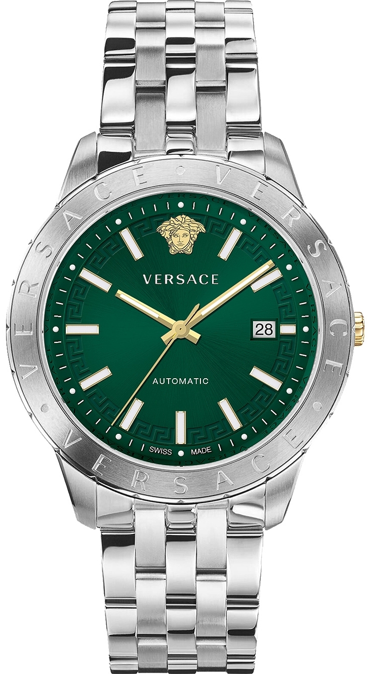 Versace Miesten kello VE2D00321 Univers Vihreä/Teräs Ø43 mm