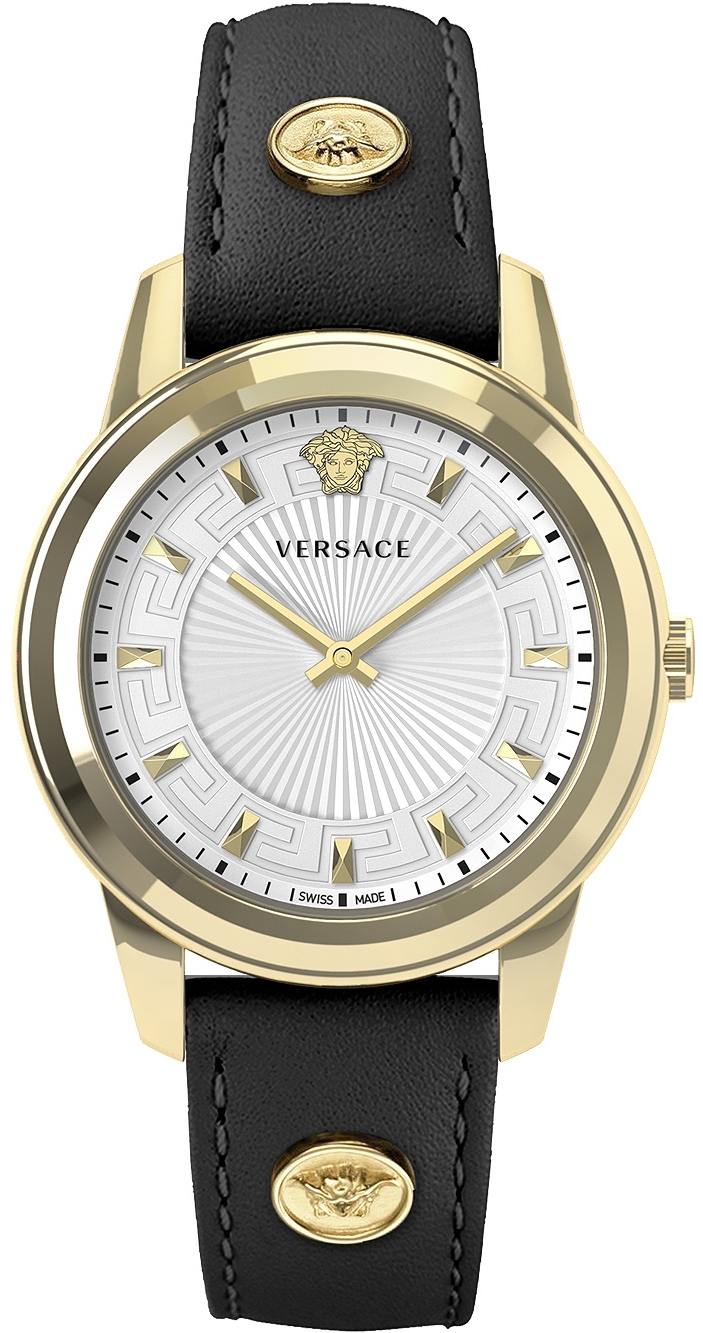 Versace Naisten kello VEPX01021 Greca Hopea/Nahka Ø38 mm