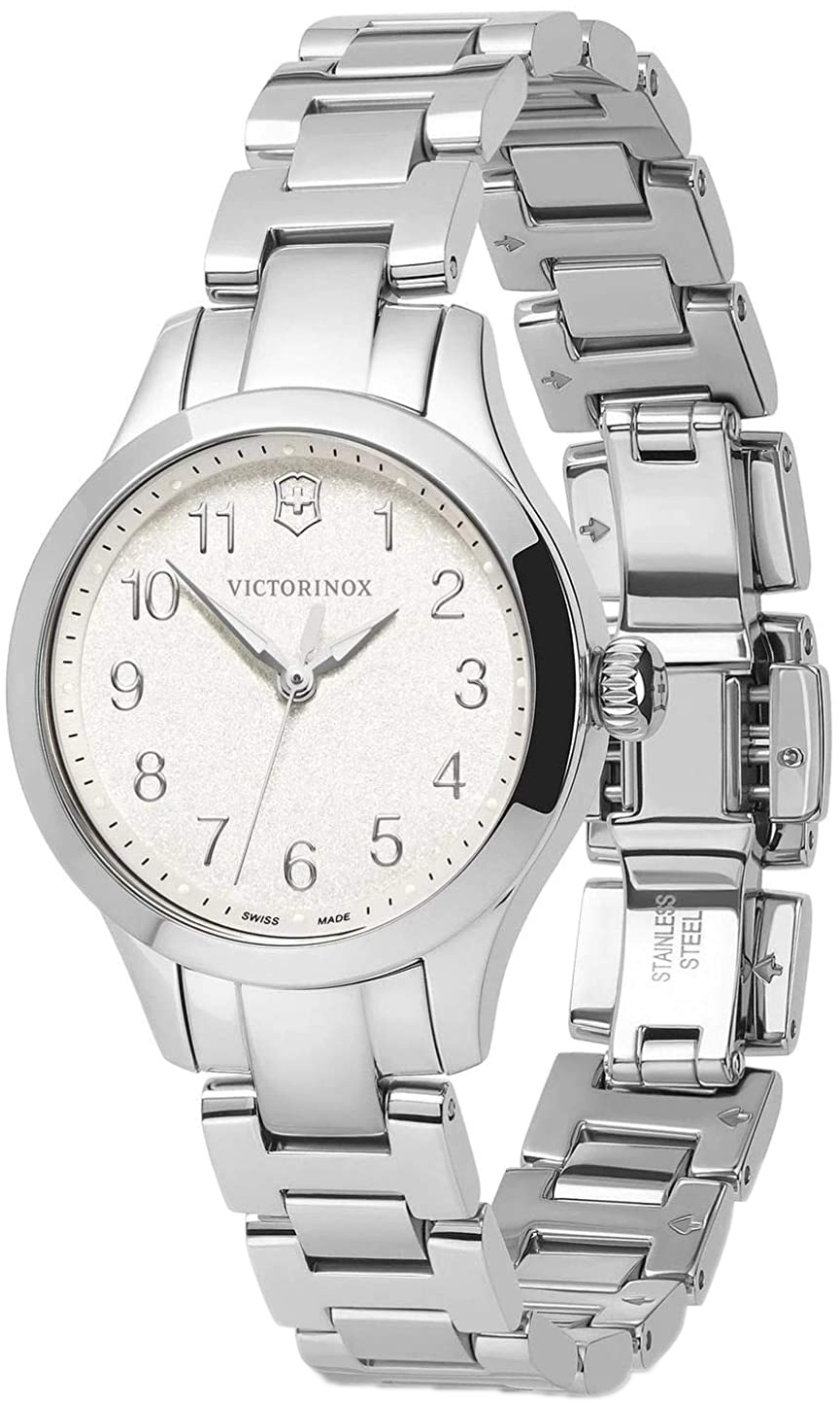 Victorinox Naisten kello 241840 Alliance Valkoinen/Teräs Ø28 mm