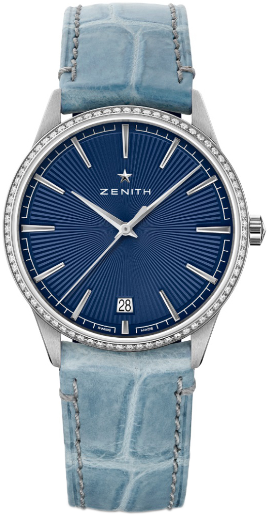 Zenith Naisten kello 16.3200.670-02.C832 Elite Classic Sininen/Kumi